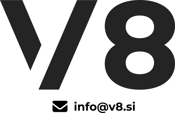 V8 logo